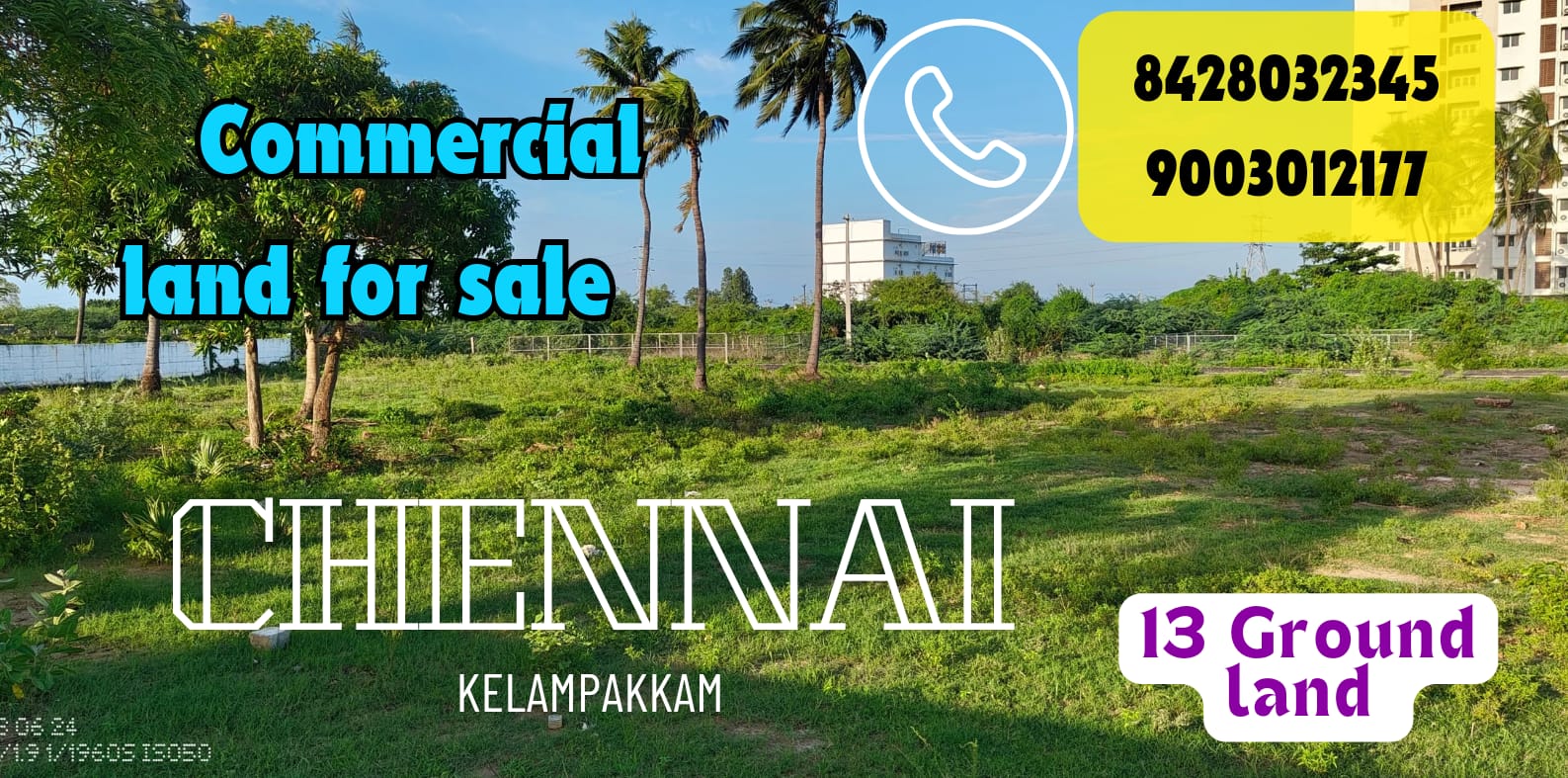 Commercial Land For Sale in Kelampakkam